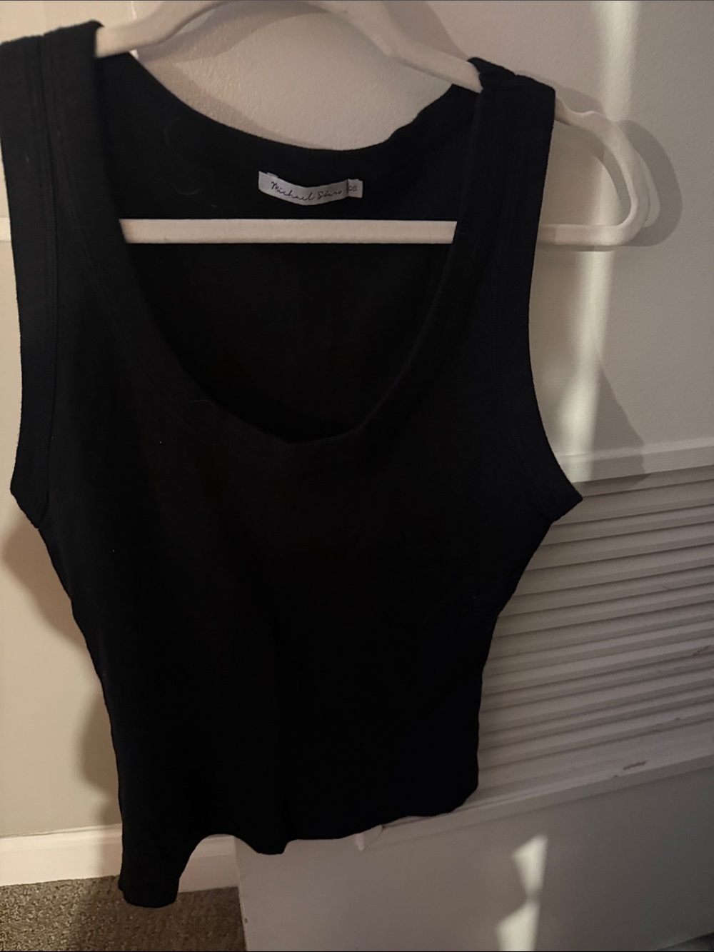 Black Sleeveless Tank Top - Women